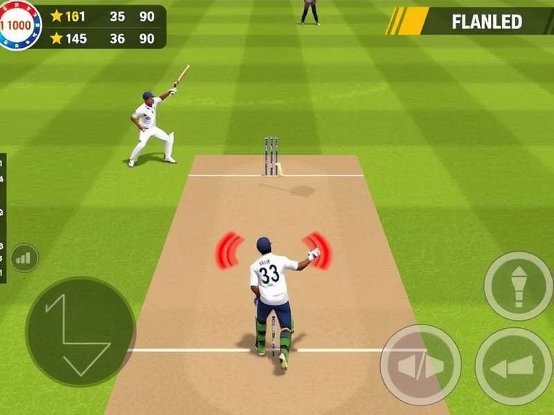 India Cricket Star Gameplay