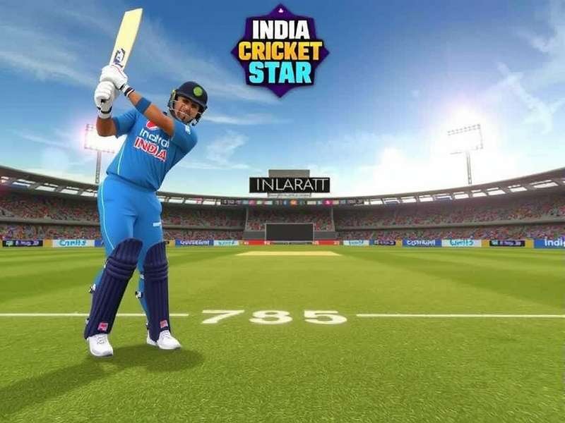 India Cricket Star Game Screenshot
